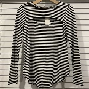 bar III, Striped Top - S (NWT)